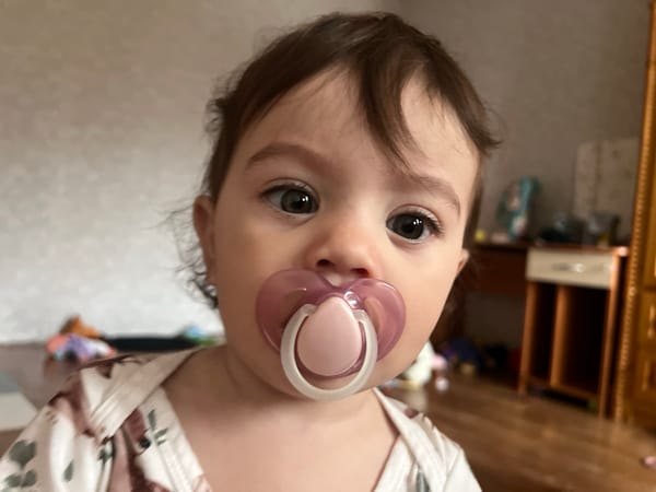 Child captured in quiet morning moments in Elena, Bulgaria