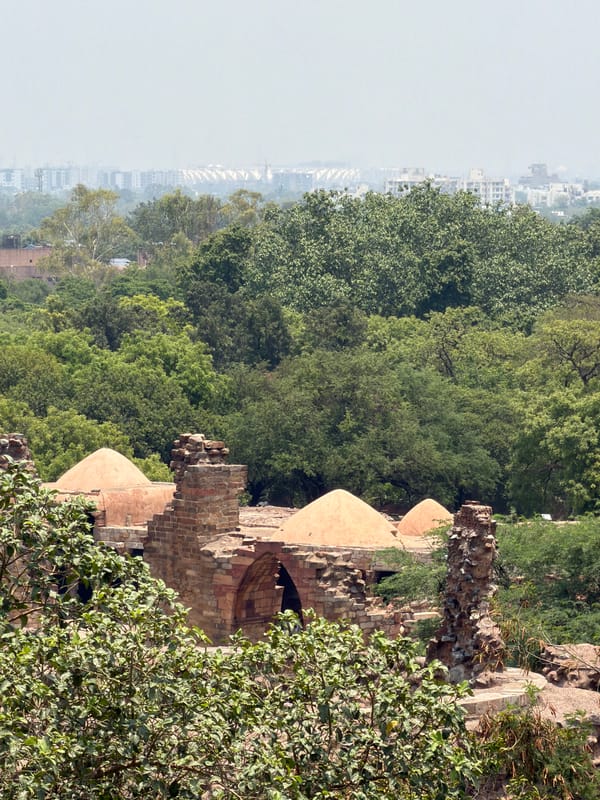 Morning documentation of Delhi's urban landscapes and monuments