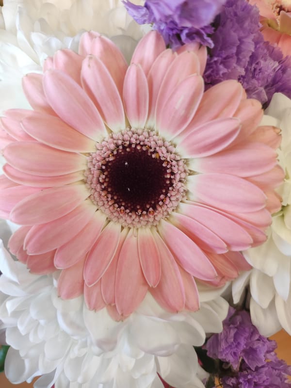 Flower shop displays variety of spring arrangements in Votkinsk