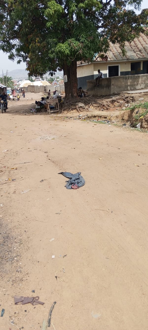 Daily life moments captured across New Nyanya residential streets