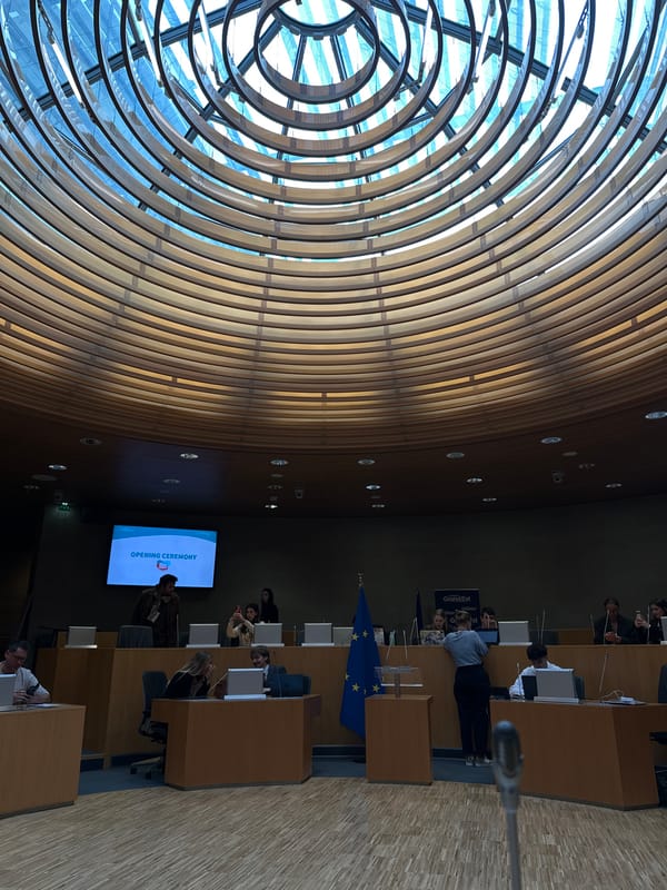 European Parliament ceremony observed in Strasbourg with youth participants
