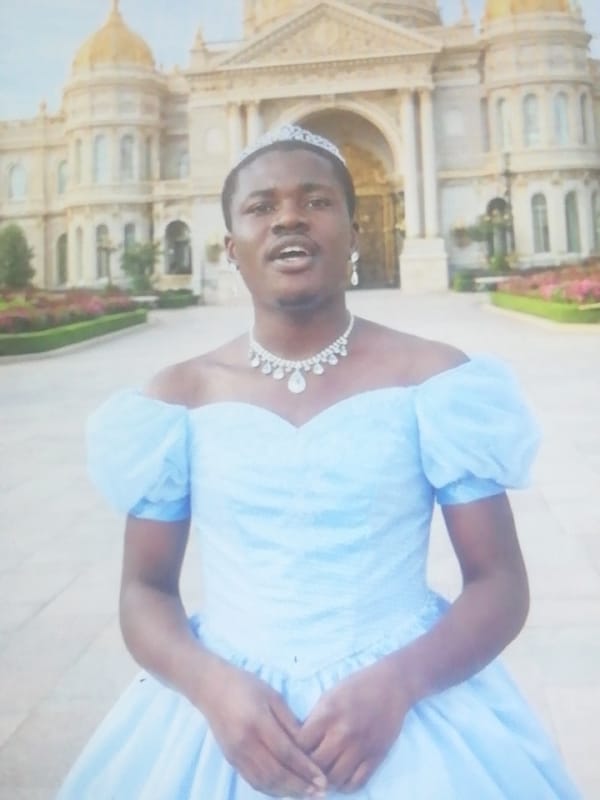 Man in formal dress observed near gold-domed building in Enugu