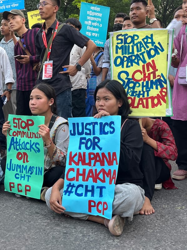 Protesters in Dhaka demand end to military rule in CHT