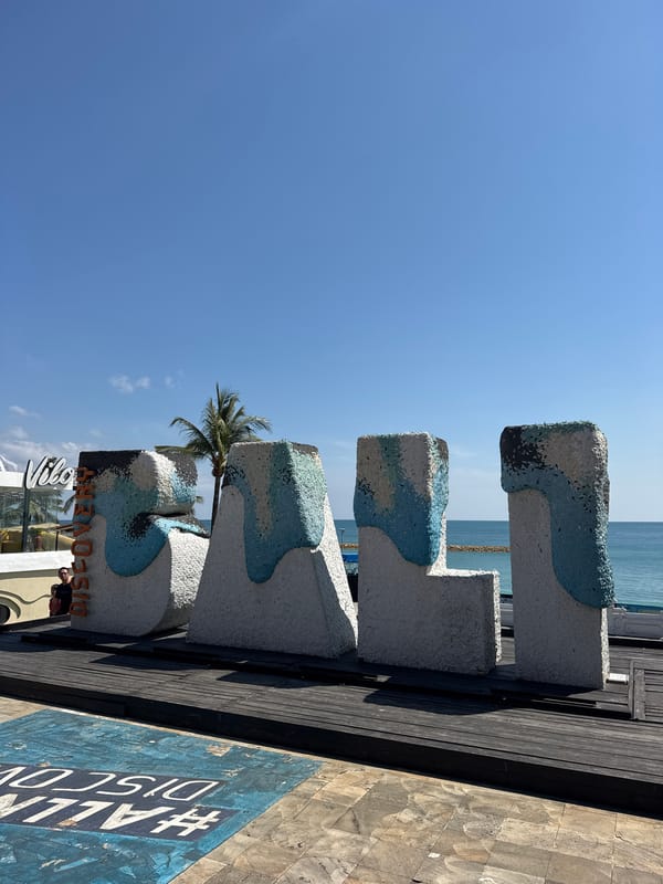 Morning tour of Kuta's tourist sites and coastline documented