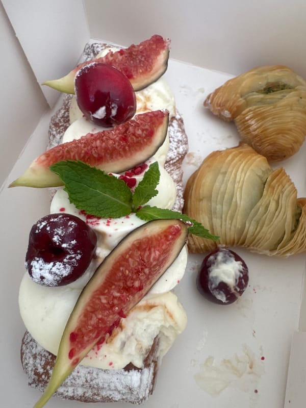 Morning bakery and shopping visit documented in Ramat Gan