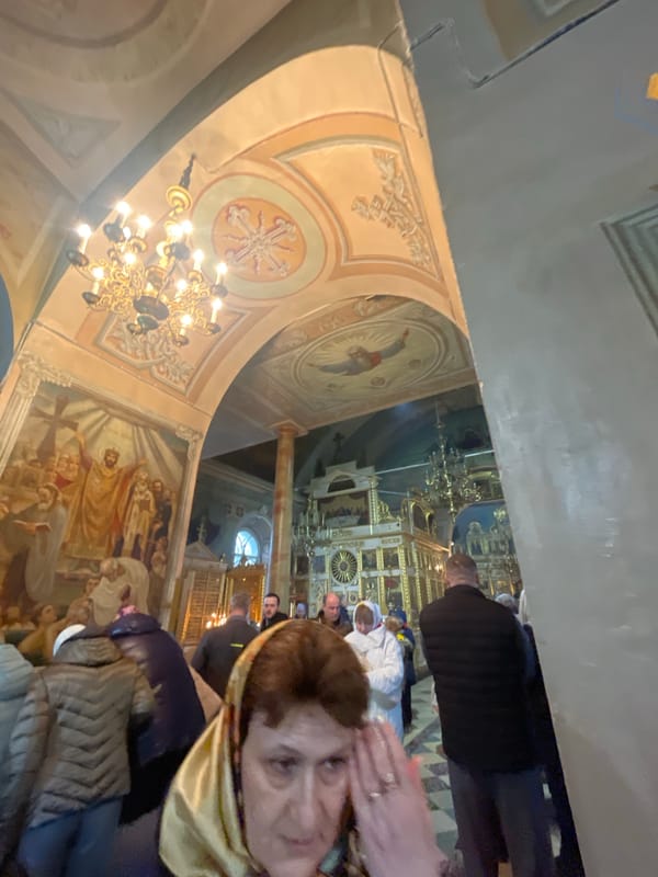 Religious gathering documented at Orthodox church in Ivanisovo, Russia