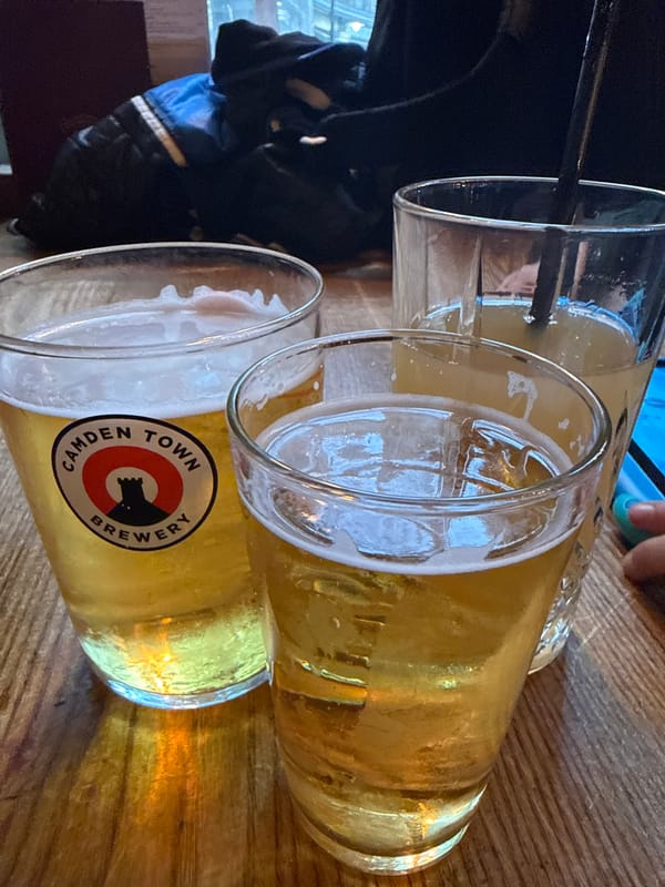 Traditional English pub interior captured in London