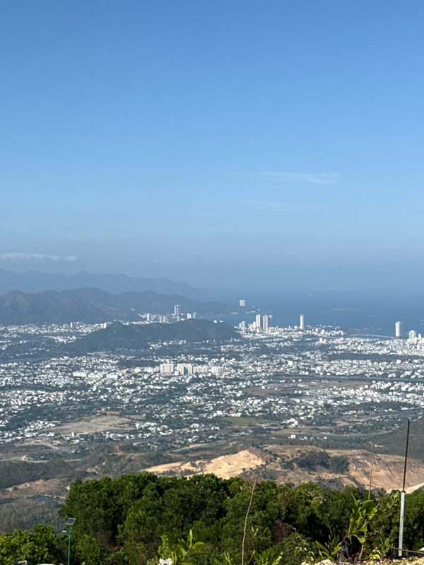 Morning panoramic views captured from elevated Diên Khánh location