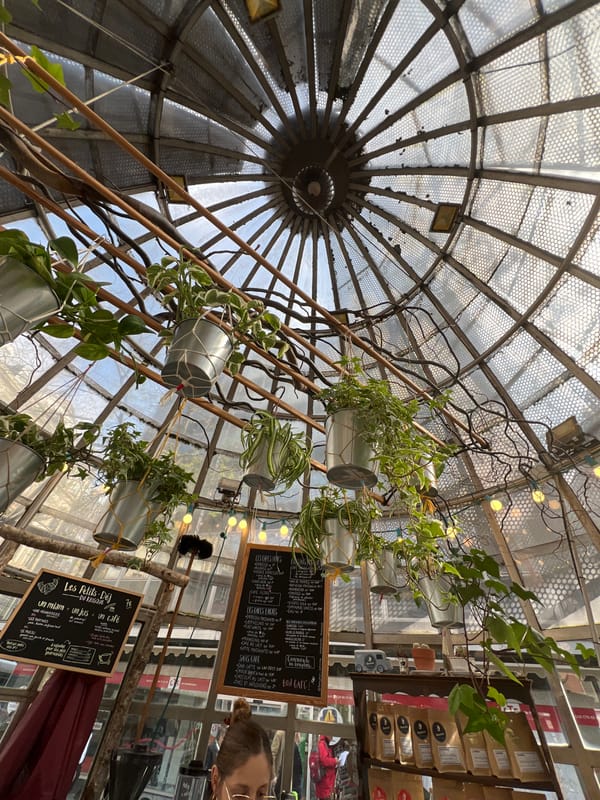 Morning café scenes captured across Strasbourg dining district