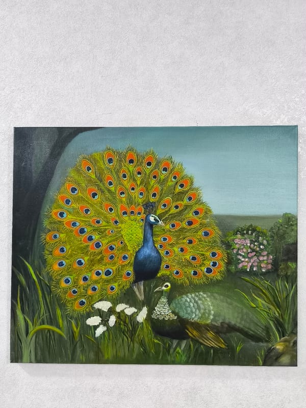 Paintings and florals from a single session in Aleksandrovskoye