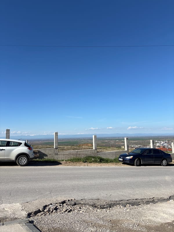 Road wear documented in Asenovgrad, Bulgaria