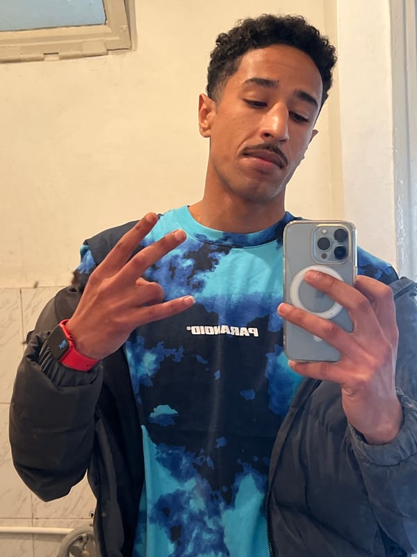 Text message screenshots captured in Tangier show casual conversations