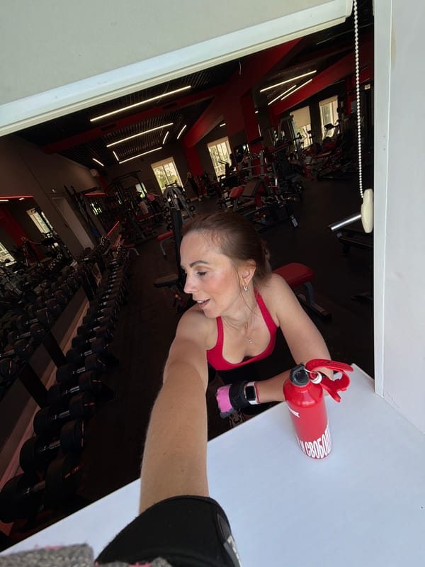 Gym session selfies and workout moments in Birobidzhan