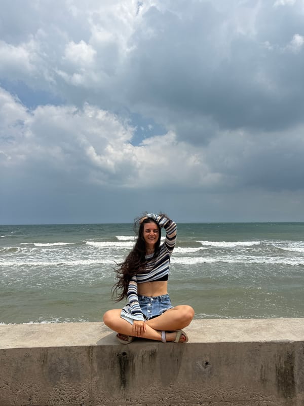 Morning meditation session observed at Vietnamese seaside location
