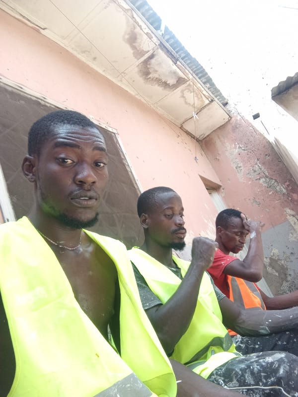 Nigerian street scenes: NNPC stations, a mosque, and daily life