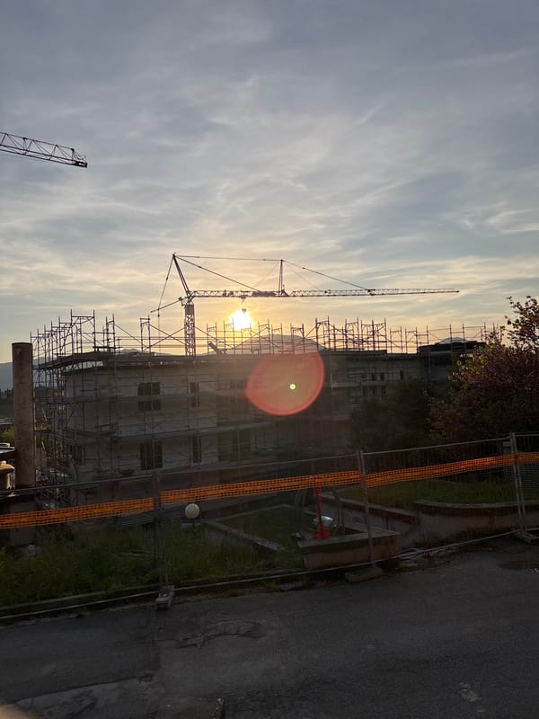 Late afternoon scenes documented across Camerino, Italy neighborhoods