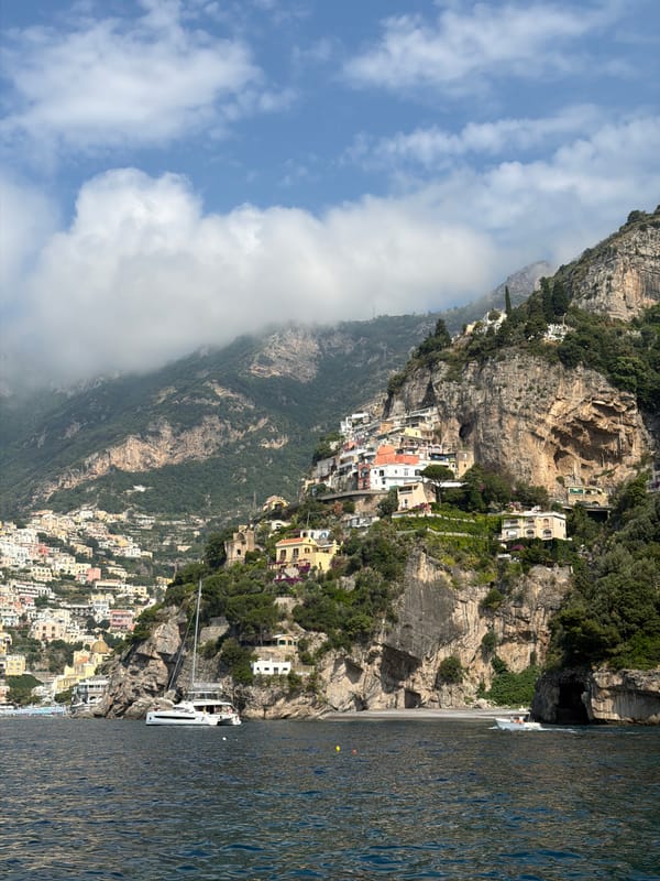 Morning coastal views documented along Amalfi Coast near Arienzo