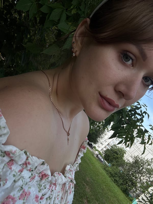Selfies and sky shots from a quiet afternoon in Chaikovsky