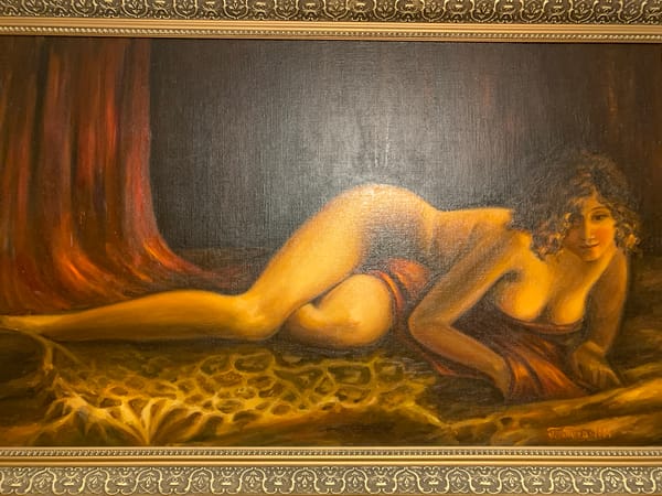 Eclectic mix of art, cities, cognac, and gaming visuals
