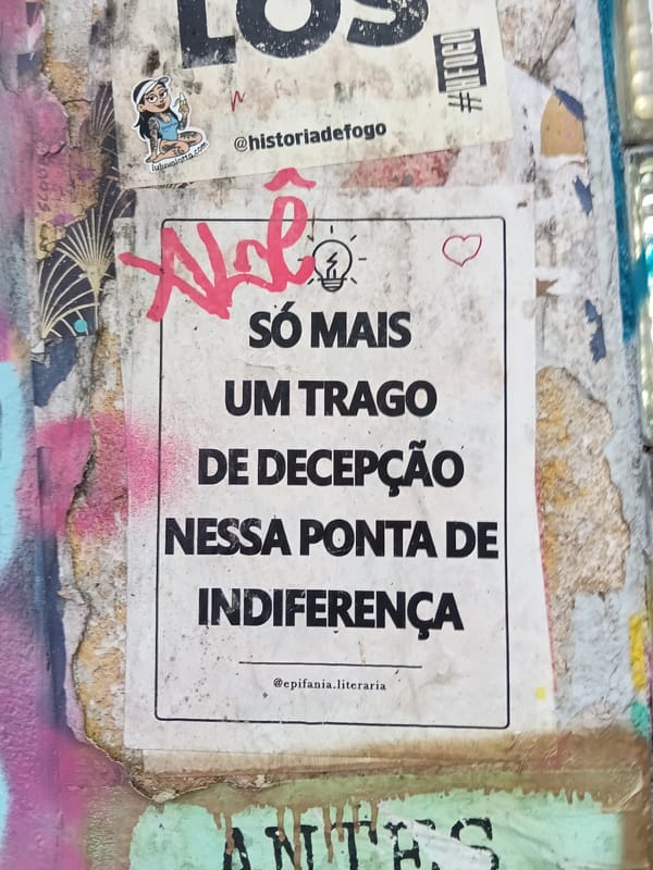 Street art documented on São Paulo wall features gorilla, eye, Batman