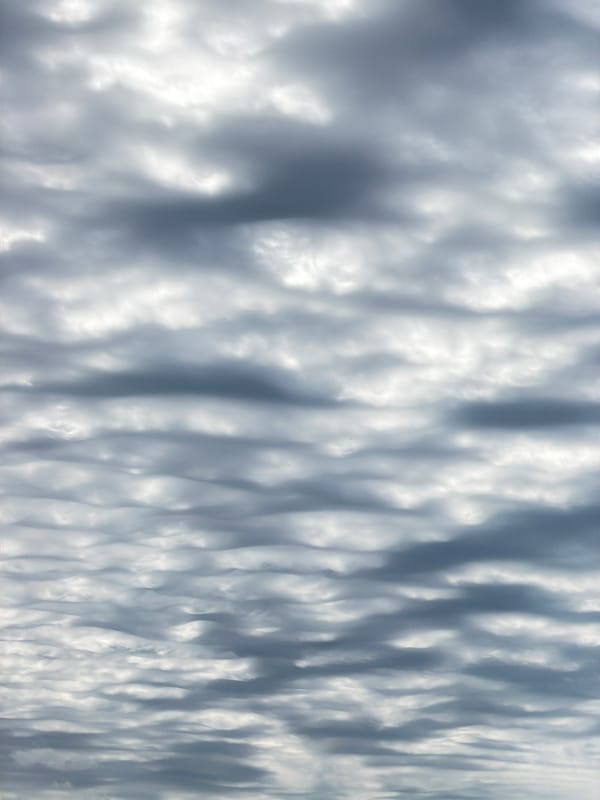 Rare mammatus clouds spotted over Montenegro coastal town