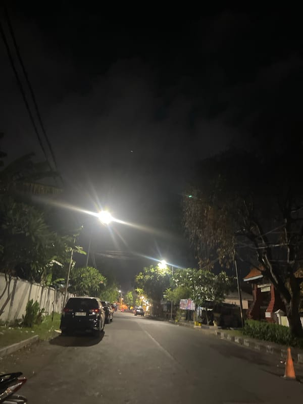 Sidoarjo streets alive on a festive July night