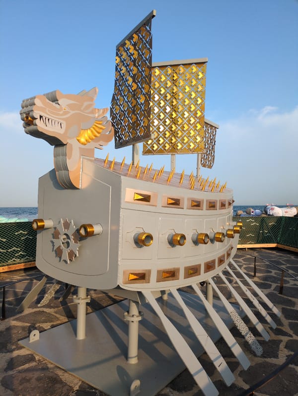 Morning coastal walk documented in Ulsan's whale culture district