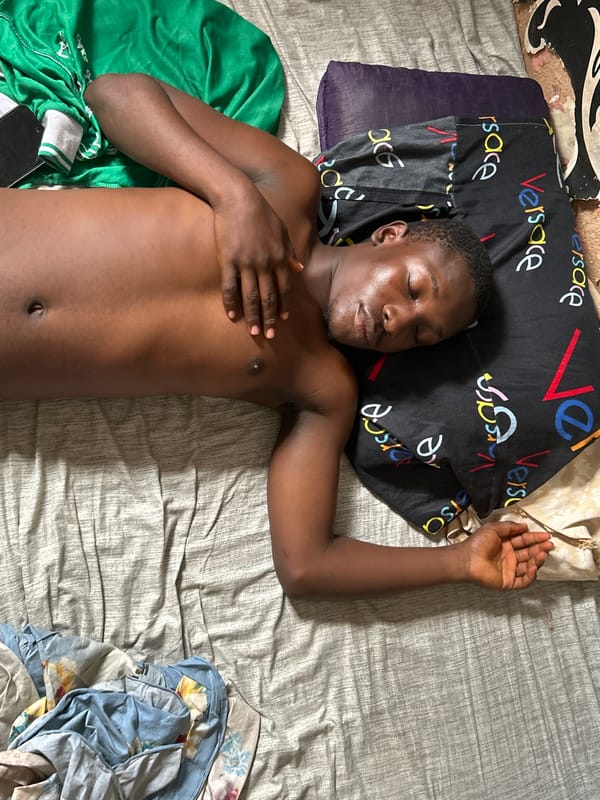 Quiet domestic morning at a home in Ihiagwa, Nigeria