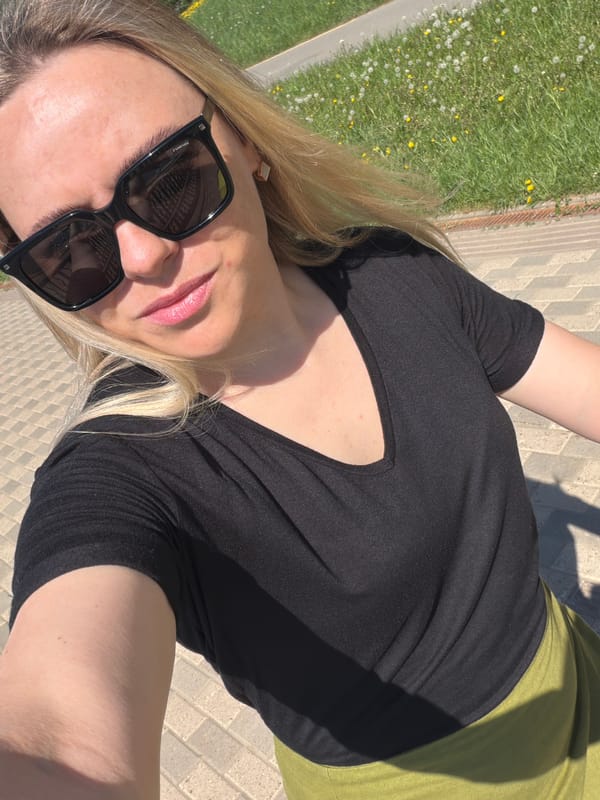 Morning outing documented in Votkinsk, Russia with baby stroller visits