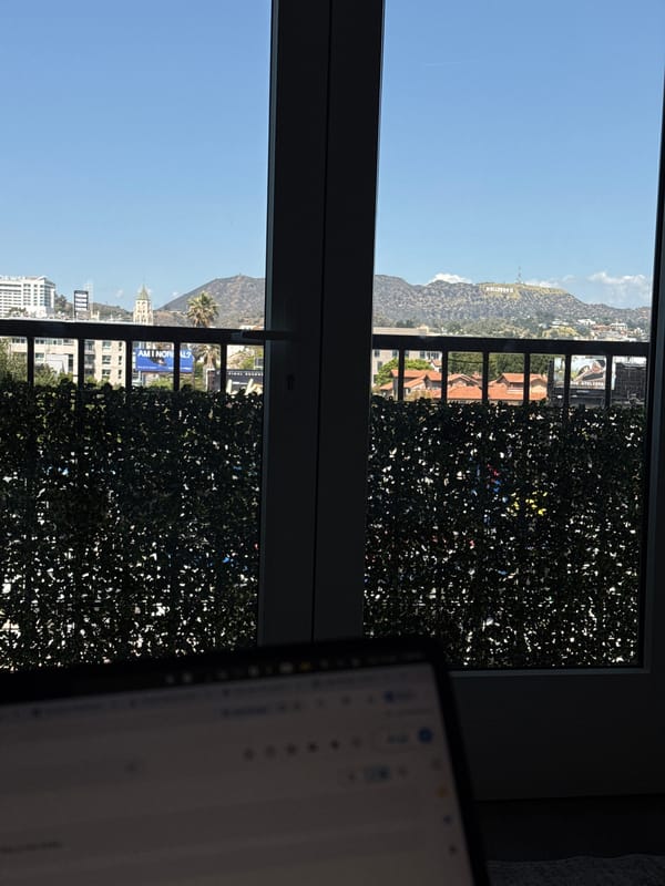 LA witnesses capture cityscape view and indoor portrait moments