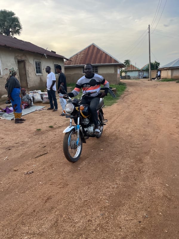 Daily street life documented in Jos, Nigeria residential area