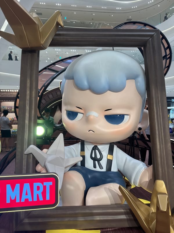 Pop Mart Kubo pop-up and collectible shopping in Hà Nội mall