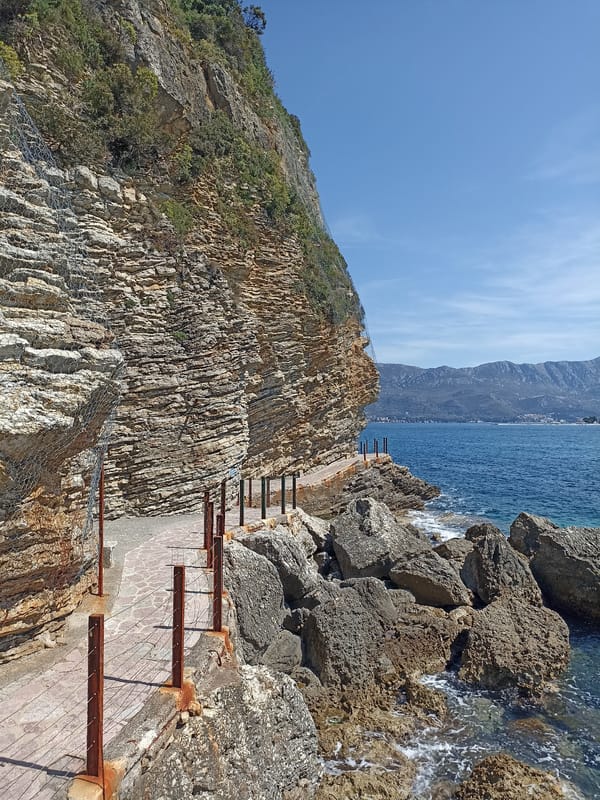 Witness captures Budva's beaches and rock formations April 10