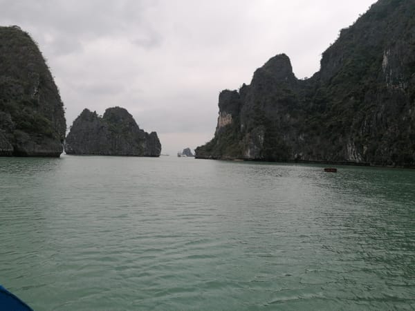 Early morning tourist activities documented across Ha Long Bay