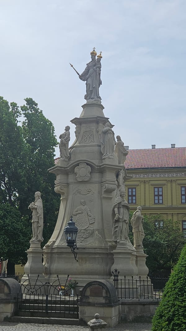 Morning documentation captures historic landmarks across Prešov, Slovakia
