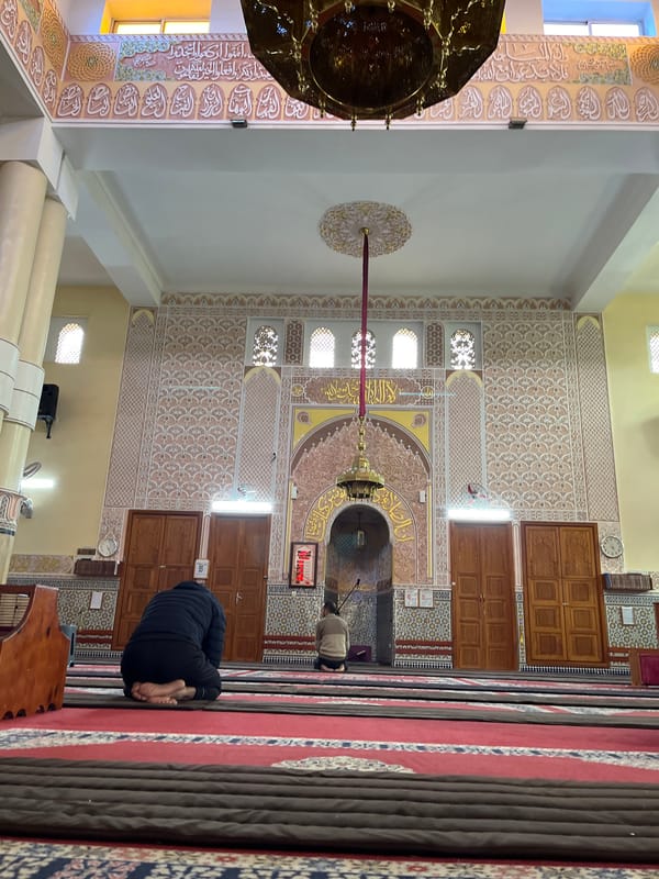 Daily life documented across multiple Fez locations in April