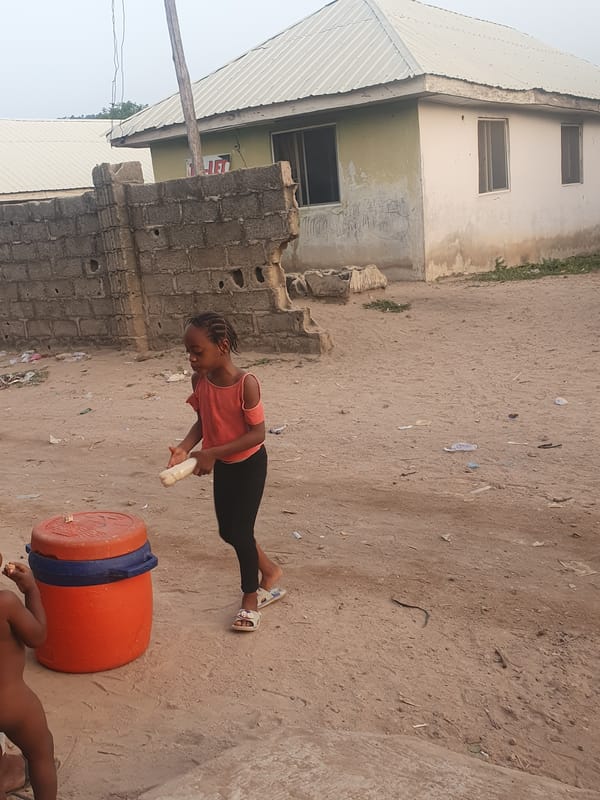 Daily life scenes captured in Lokoja, Nigeria residential areas