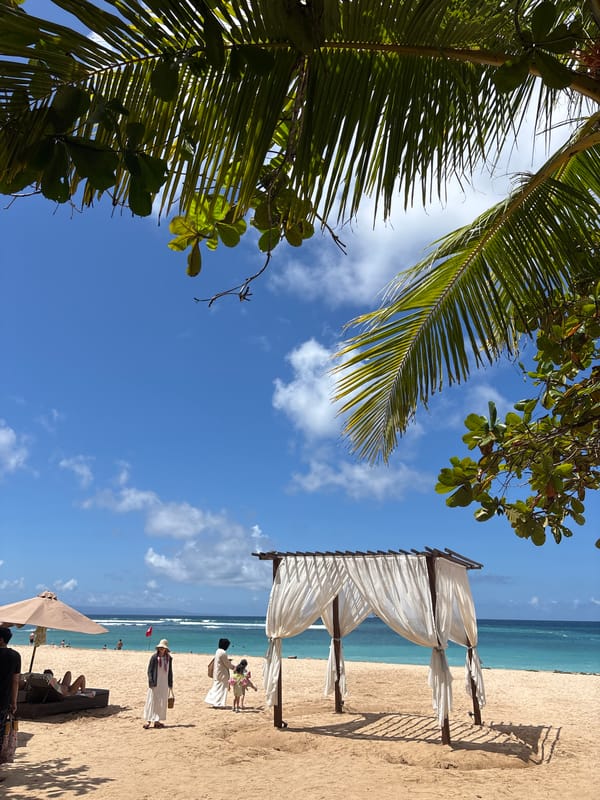 Tourist scenes documented across Kuta Selatan beaches, Indonesia