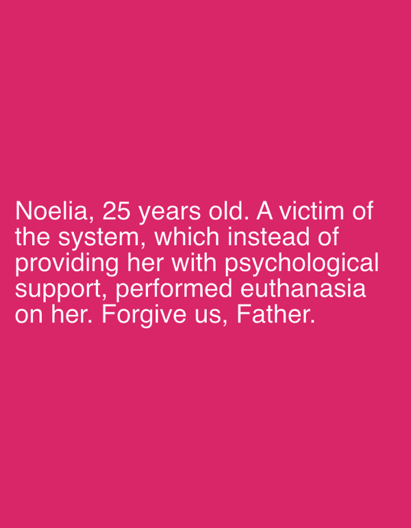 Memorial message for 25-year-old Noelia appears in Spain
