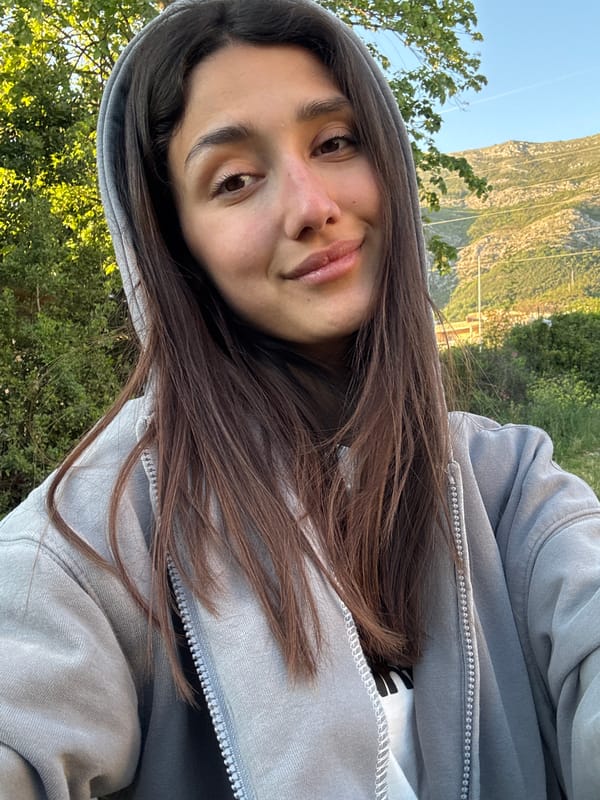 Selfie and dog playing fetch captured in Sutomore