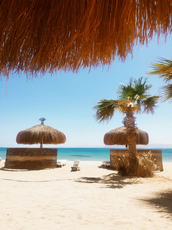 Peaceful Red Sea beach moments captured in Safaga