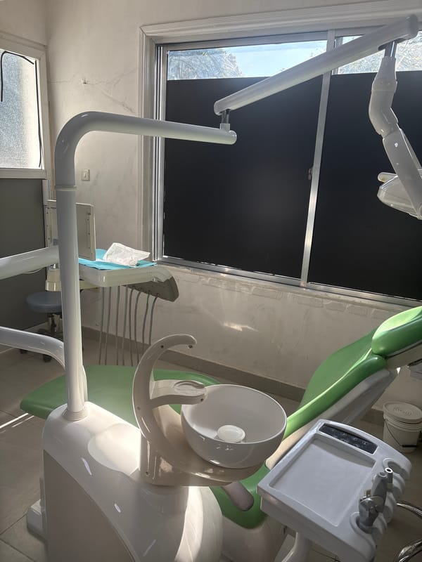 Morning dental visit at Kairuki Hospital, Dar es Salaam