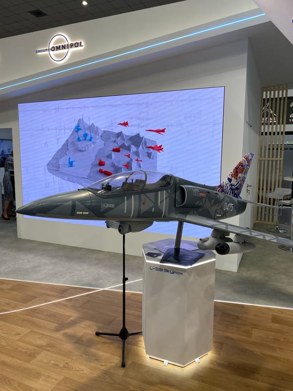 Defense aerospace trade show held in Plovdiv Bulgaria