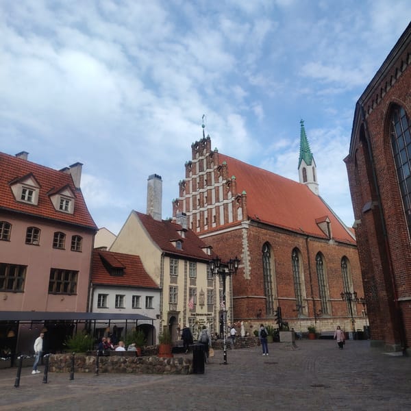 Walking tour memories captured across Riga's historic Old Town