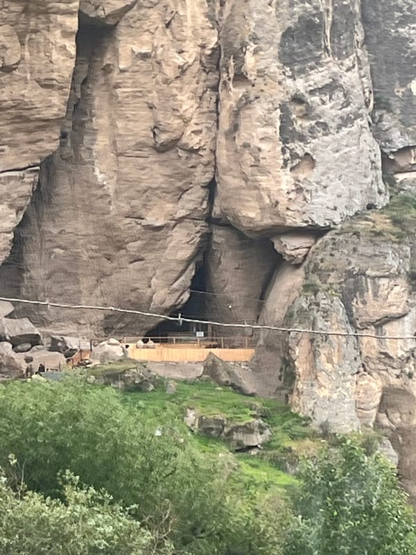 Travelers document scenic mountain journey through Arpi, Armenia