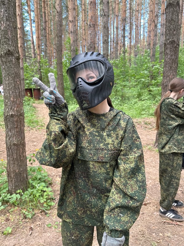 Paintball players spotted in Votkinsk forest during morning game