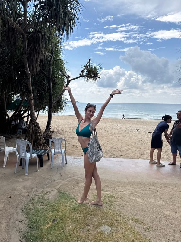 Beach selfies and street food captured in Patong