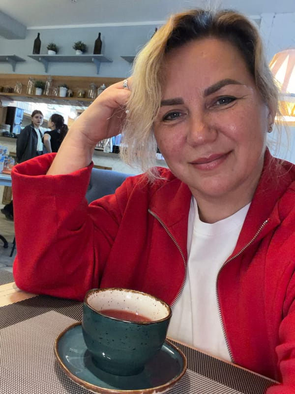 Morning scenes captured in Leningradskaya include café visit, military veteran