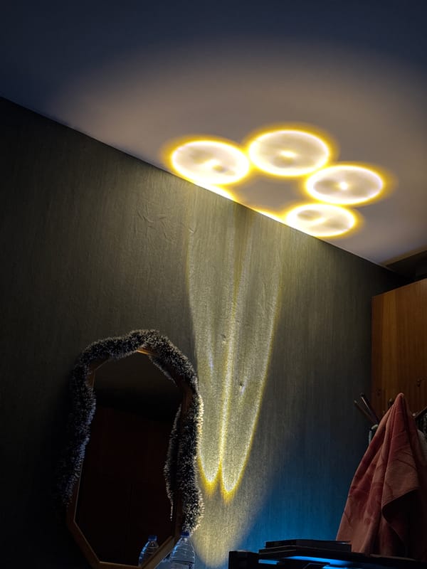 Evening domestic life captured across Sofia residence rooms
