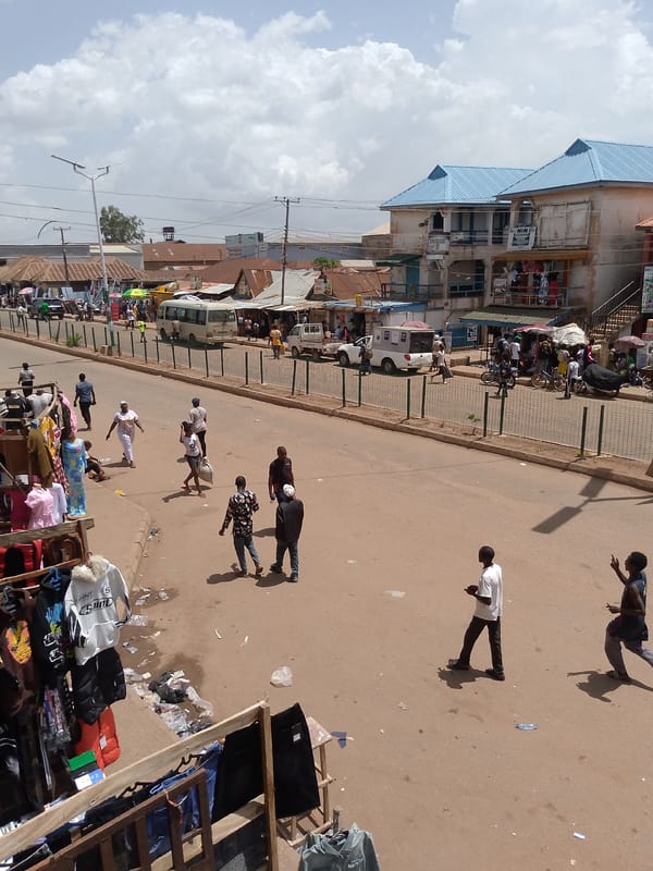 Daily Life Continues in Bukuru Nigeria Streets and Markets